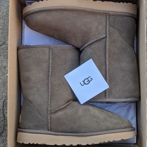 UGG Australia Classic Short II Green Espresso